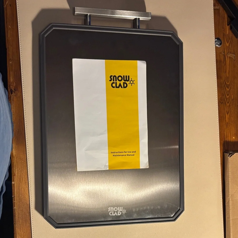 Snow Clad stainless/ eco-friendly two side Cutting Board